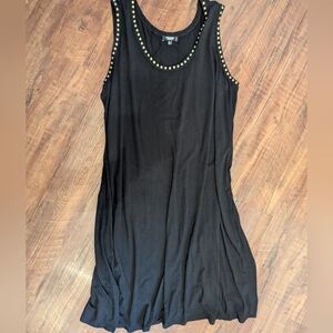 Black Sleeveless dress NWOT 2X